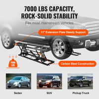 Authentic Portable Car Lift 7000LBS Automatic Jack System 10.2-26.8" Home Garage