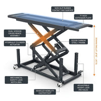 Authentic Portable Car Lift 7000LBS Automatic Jack System 10.2-26.8" Home Garage — How It Works