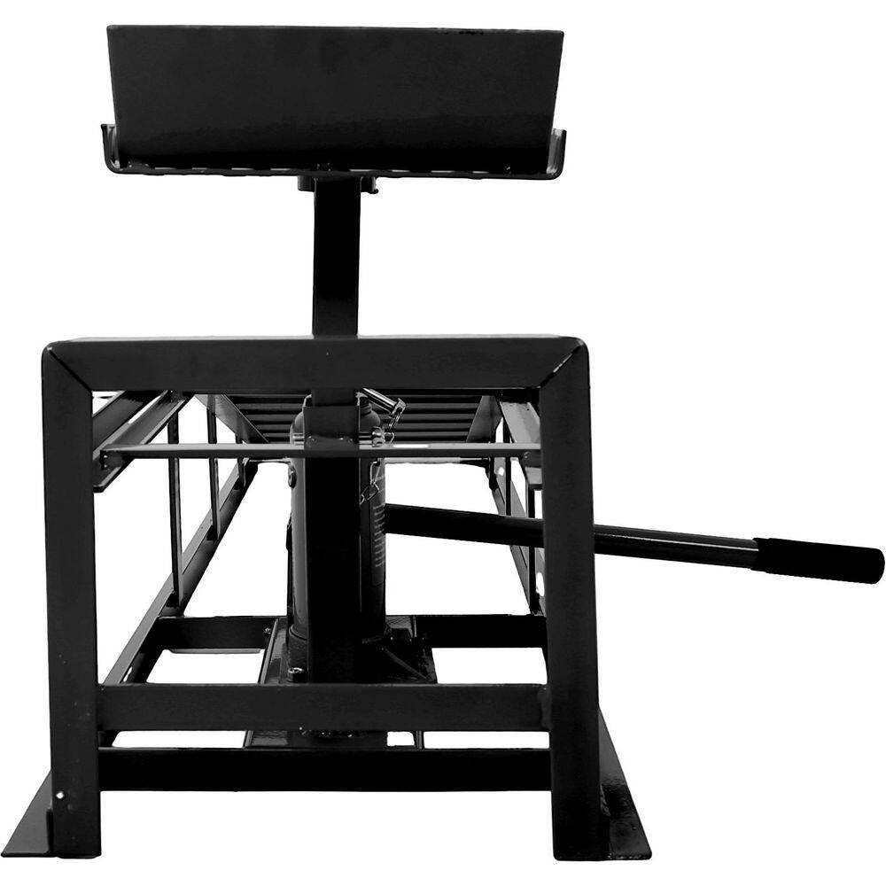 Auto Car Truck Service Ramps Lifts, Garage Car Lift Hydraulic Ramps 5 Ton, Automotive Hydraulic Lift, Black(2-Pack)
